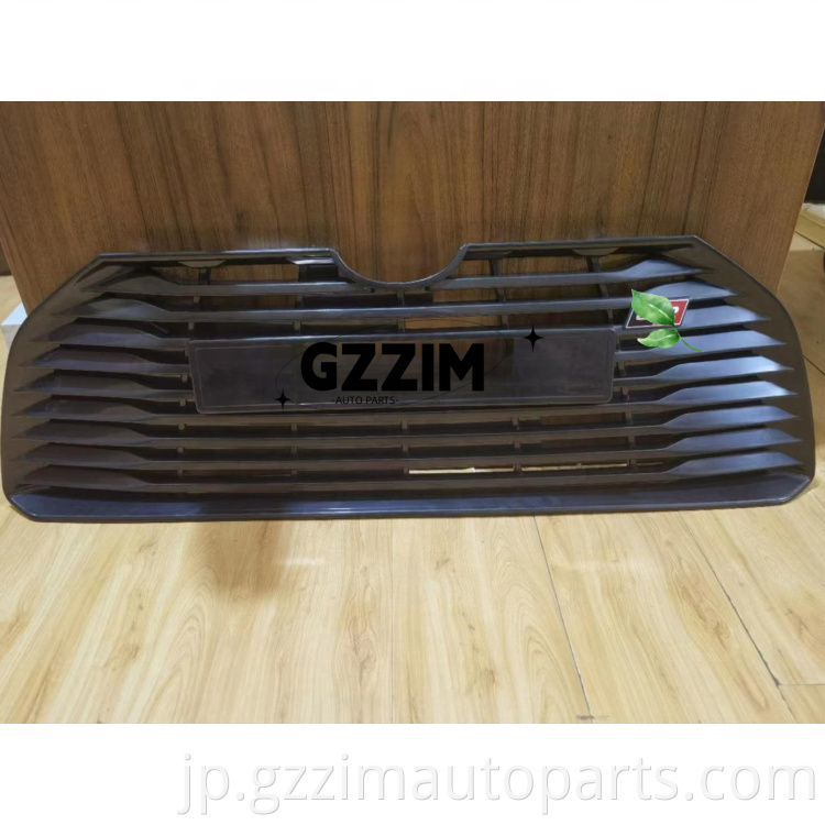 ABS Plastic Middle Grille Front Grille Guard Auto Bumper Chromed Grille Trim For Vios GR 2023